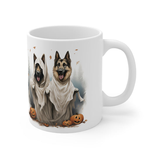 German Shepherd - Spooky Pooch Halloween Mug