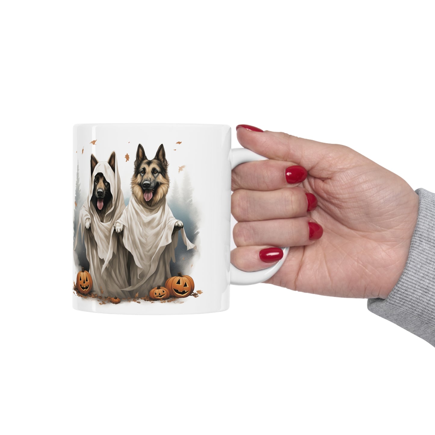 German Shepherd - Spooky Pooch Halloween Mug