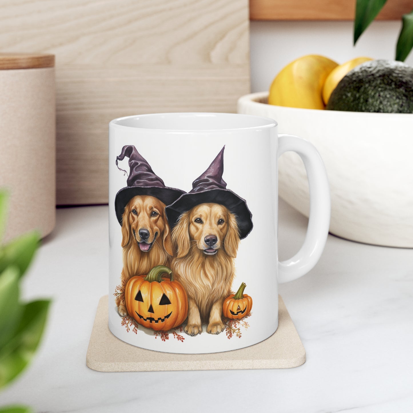 Golden Retriever - Spooky Pooch Halloween Mug