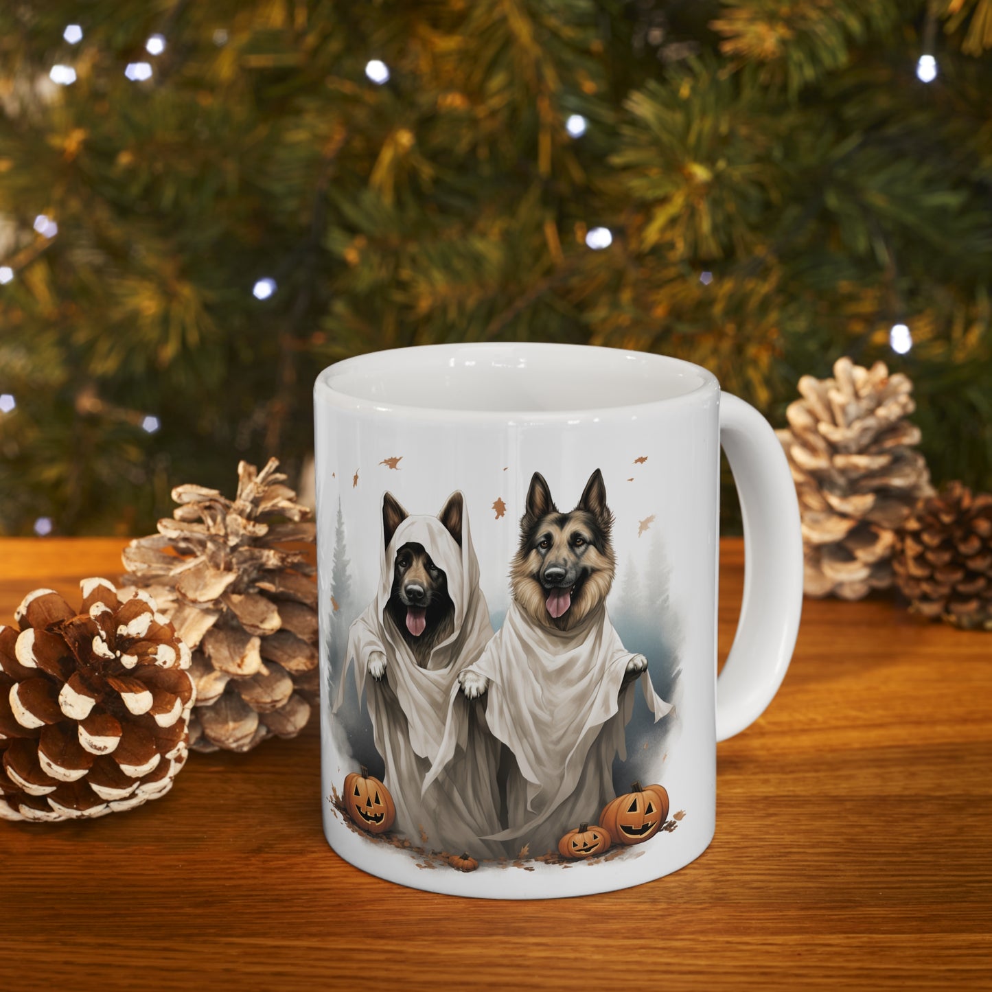 German Shepherd - Spooky Pooch Halloween Mug