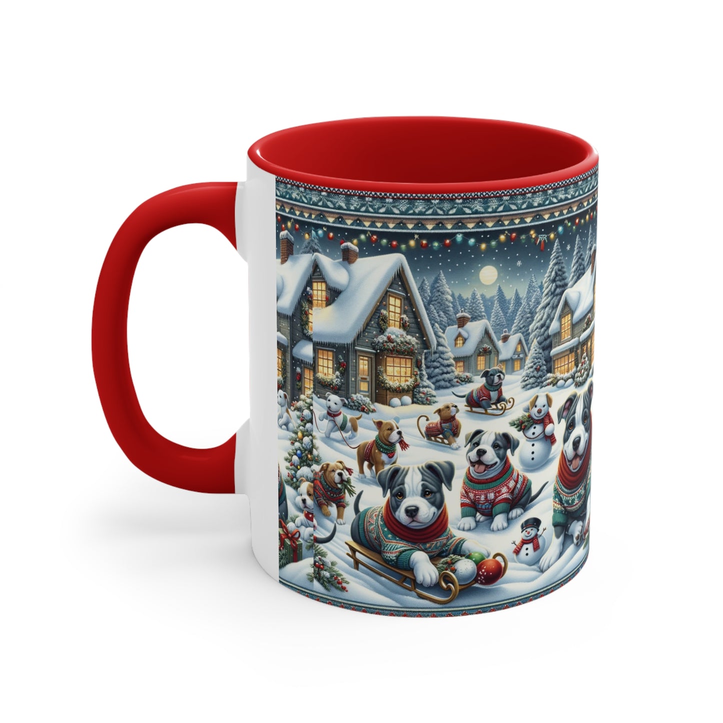 American Bulldog - Christmas Mug