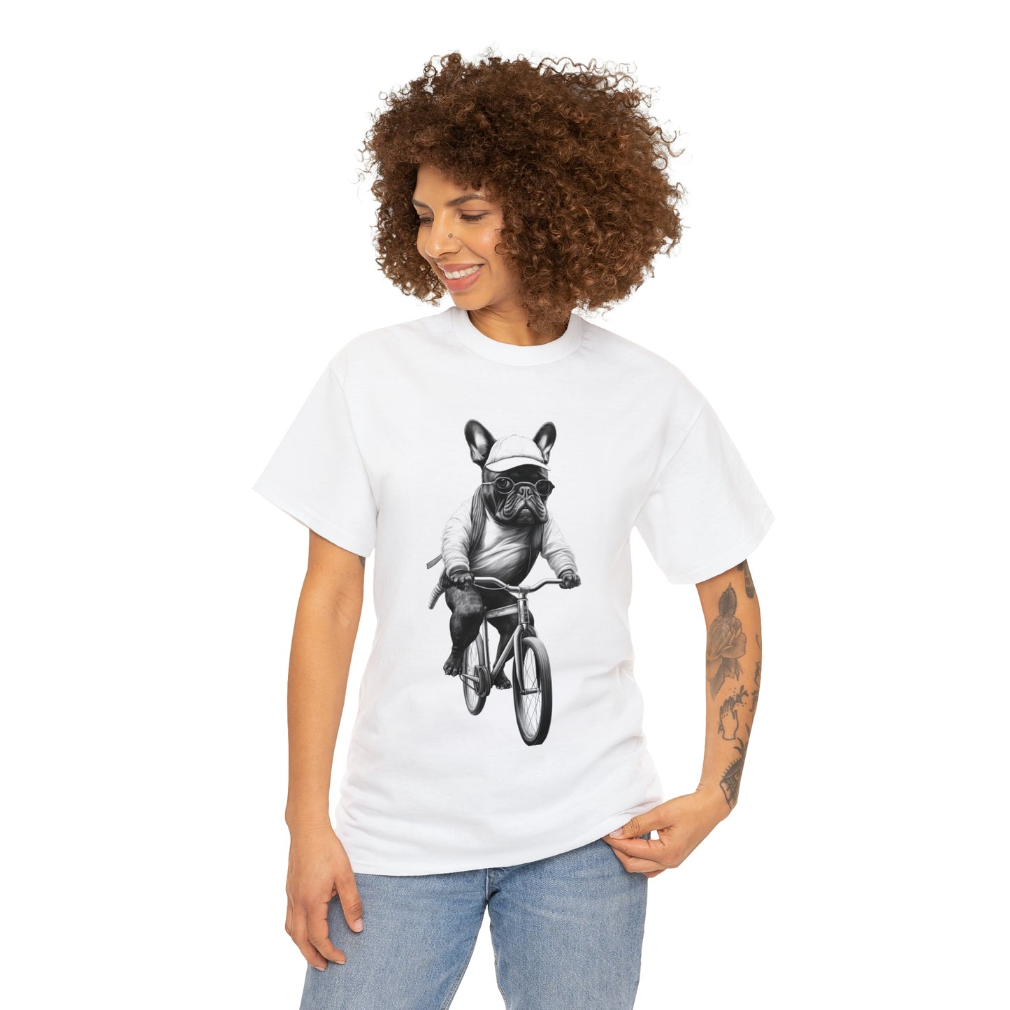 French Bulldog Classic Bike T-Shirt