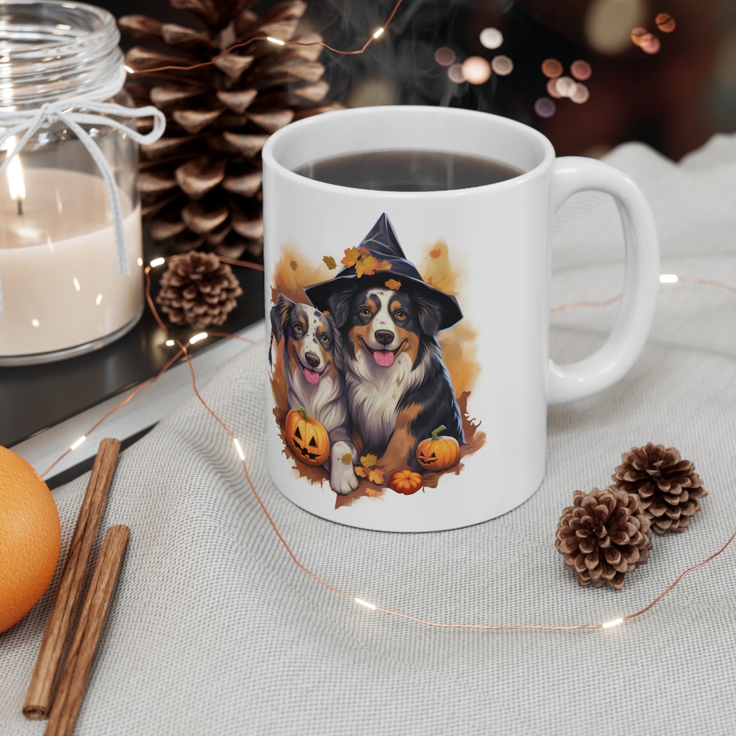 Australian Shepherd - Spooky Pooch Halloween Mug