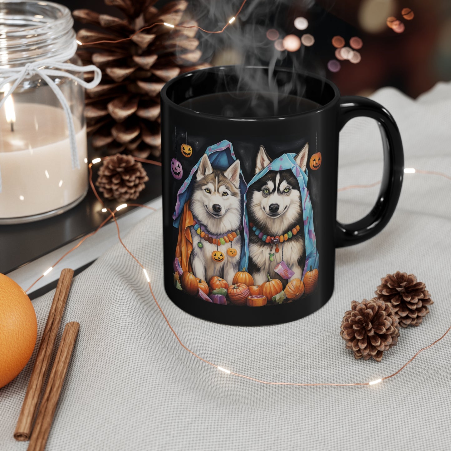 Siberian Husky - Spooky Pooch Halloween Mug