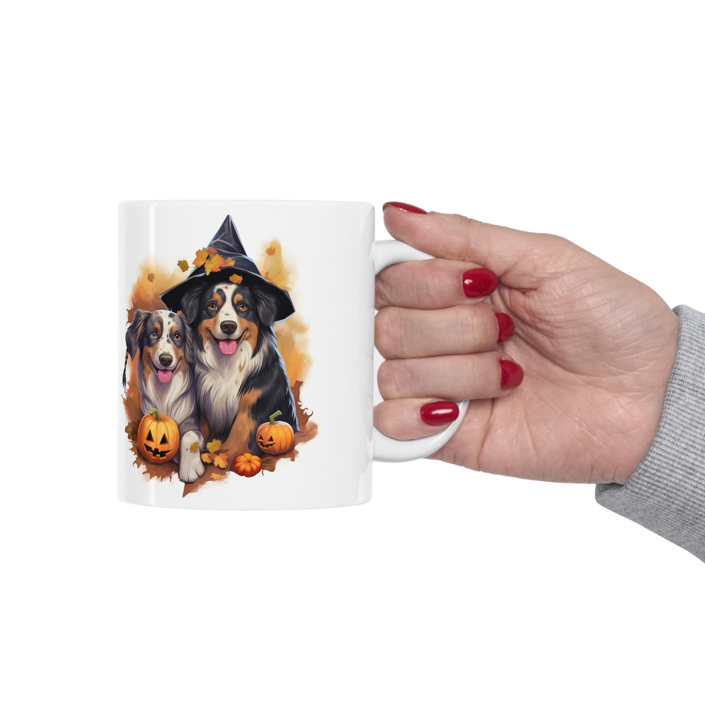 Australian Shepherd - Spooky Pooch Halloween Mug