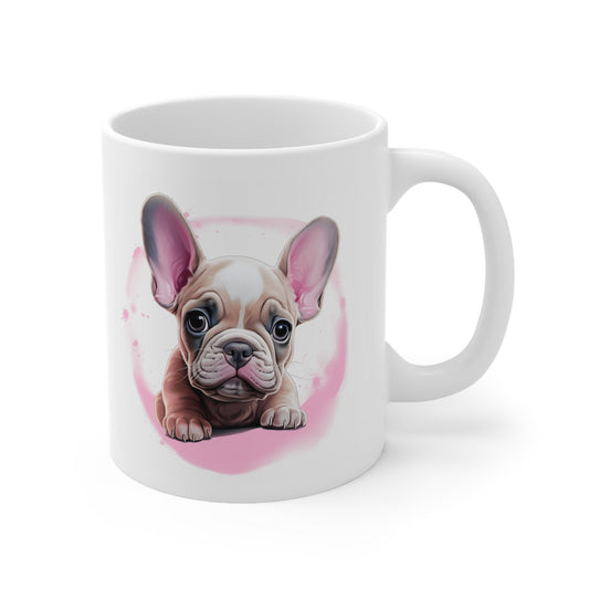 French Bulldog - Pink Accent