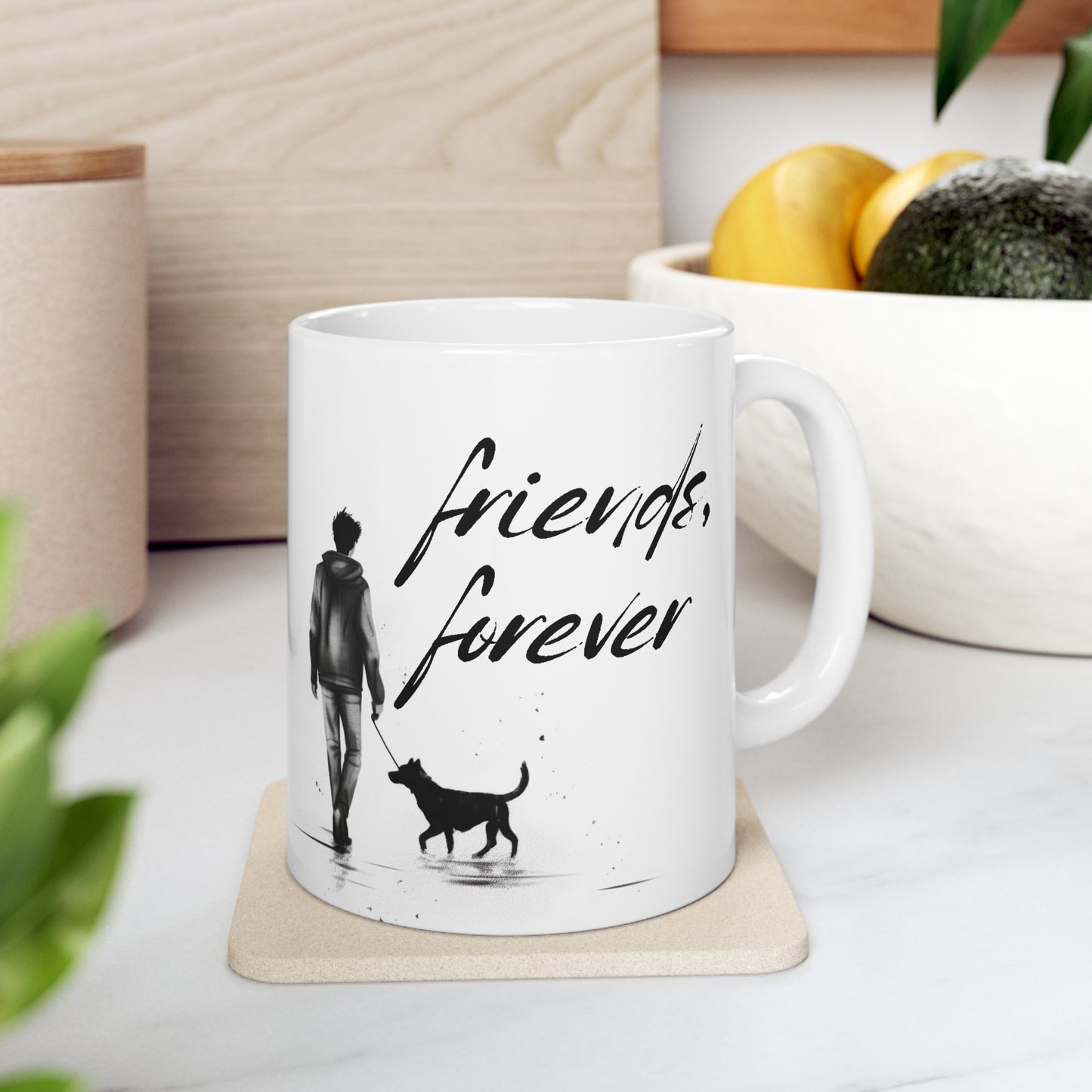 Pups and Mugs - Friends Forever