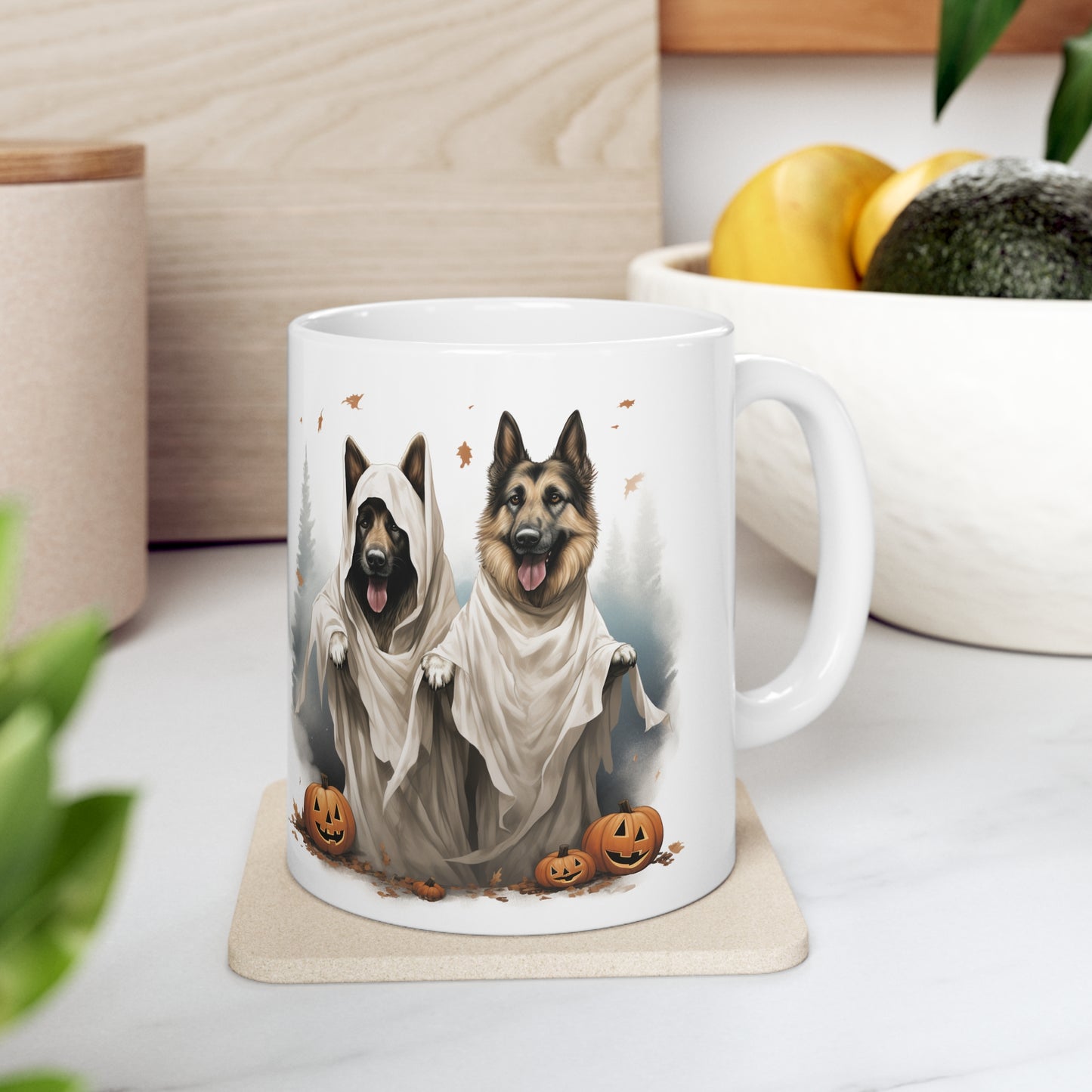 German Shepherd - Spooky Pooch Halloween Mug