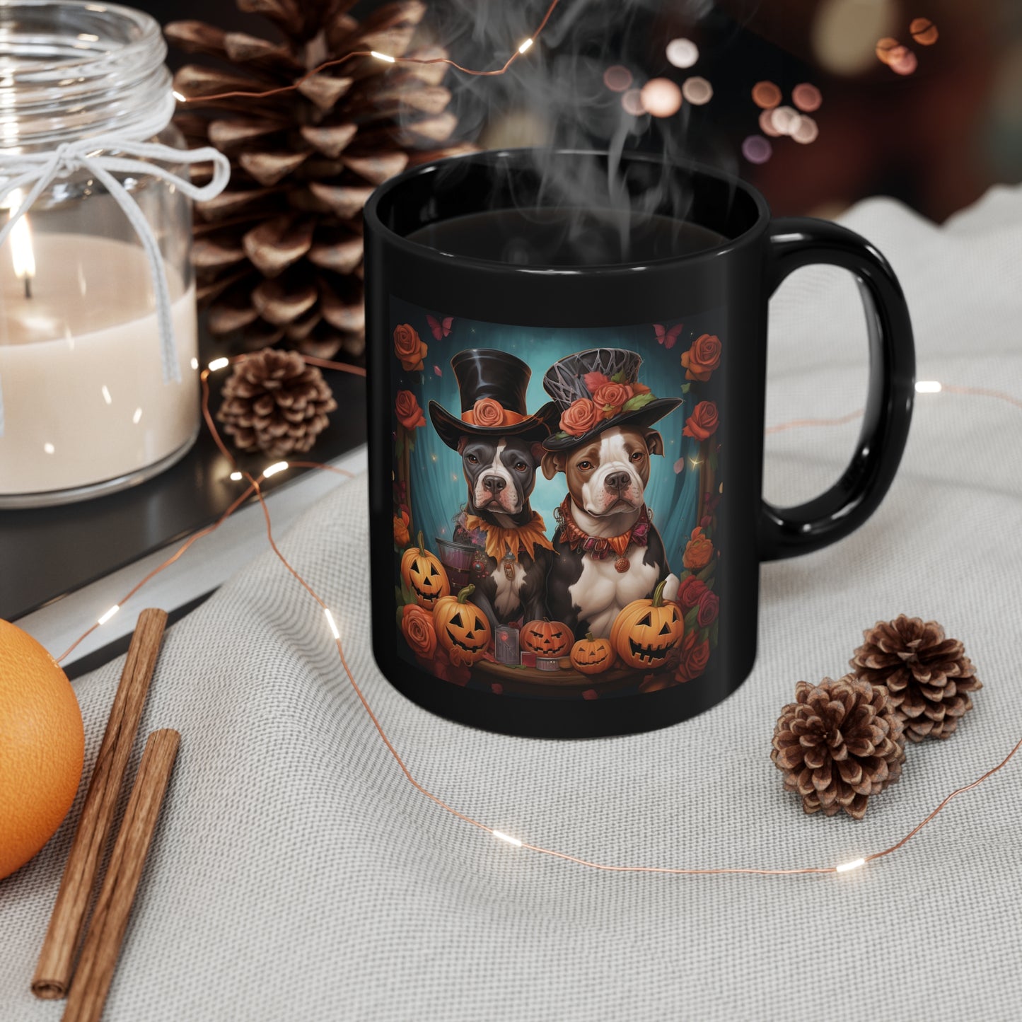 American Bulldog - Spooky Pooch Halloween Mug