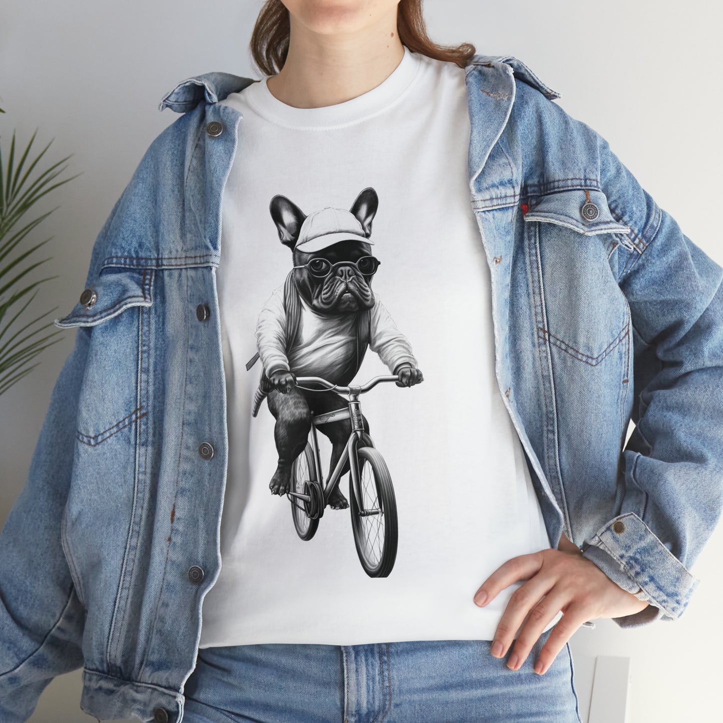 French Bulldog Classic Bike T-Shirt