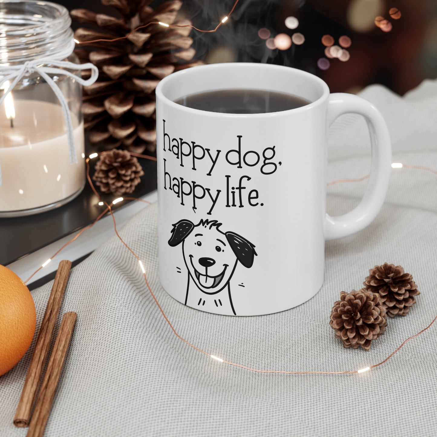 Pups and Mugs - Happy dog, Happy life.