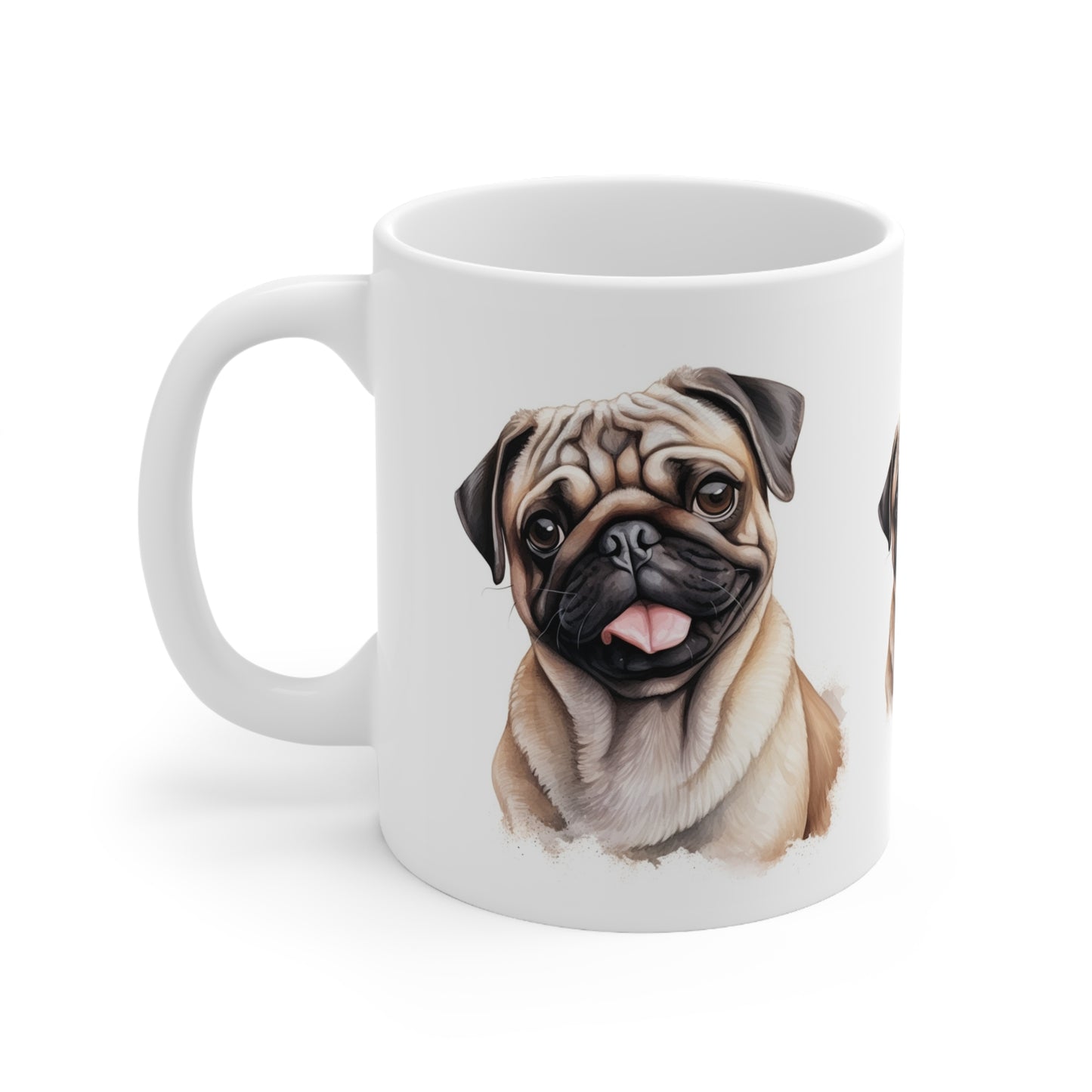 Pug ( Brown and Black)