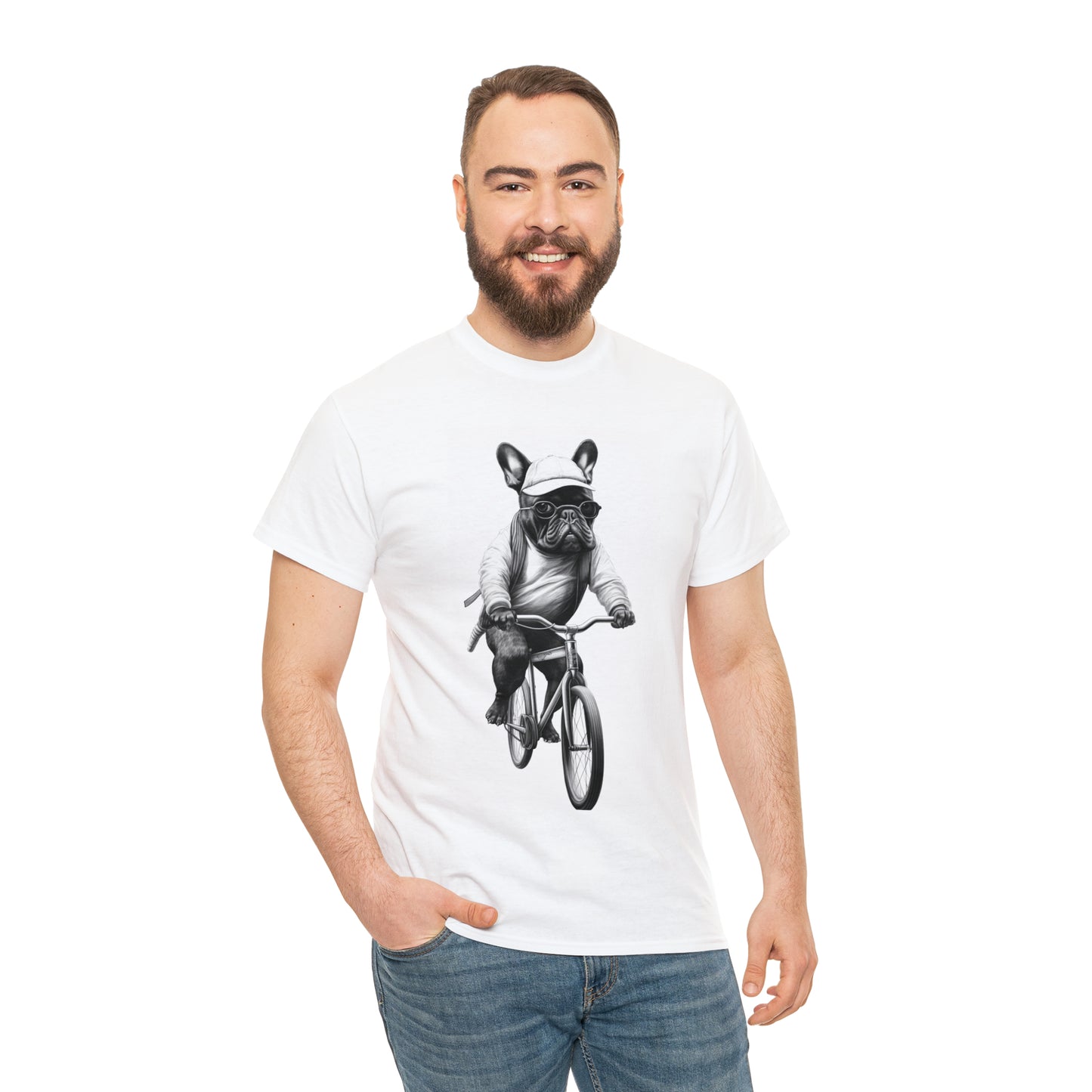 French Bulldog Classic Bike T-Shirt