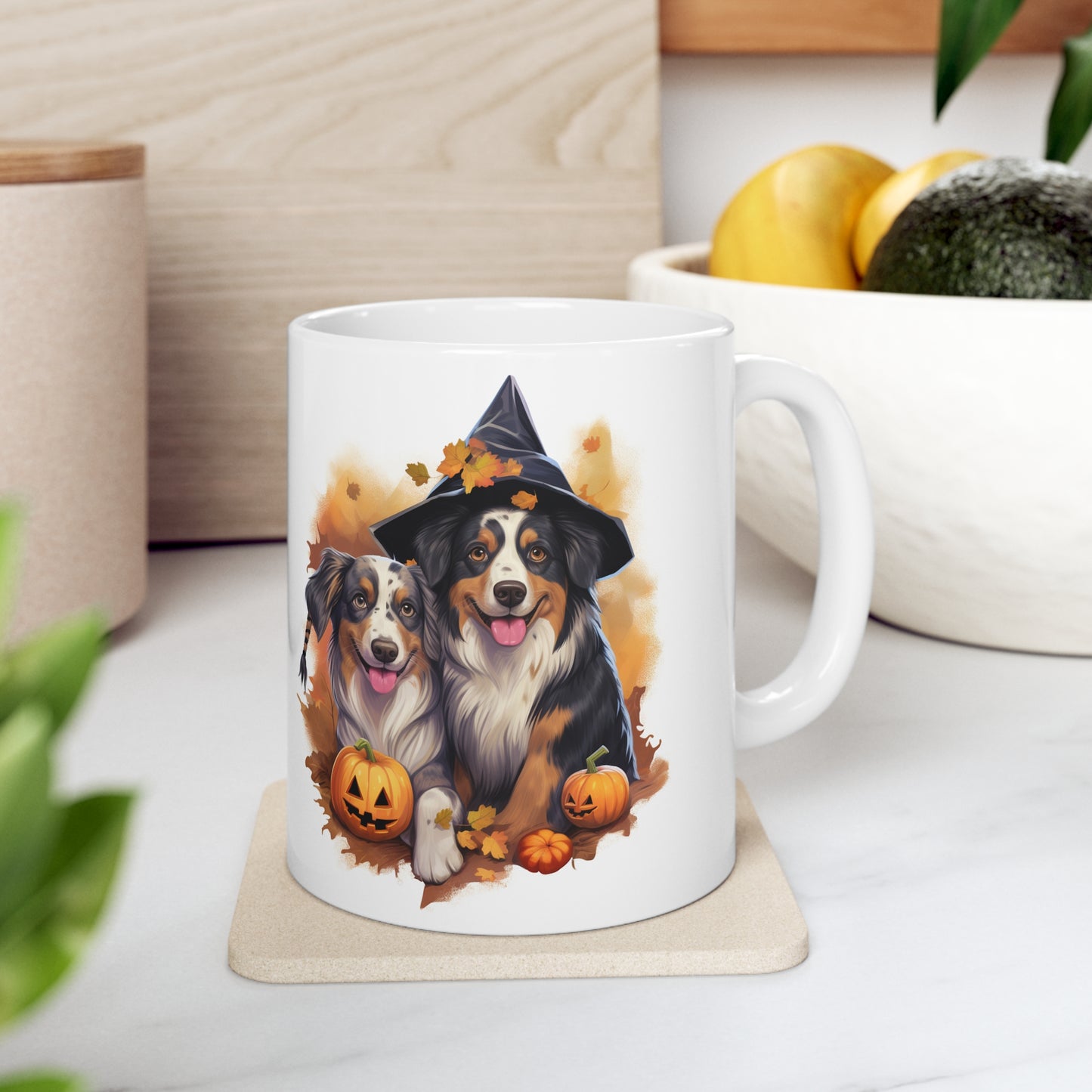 Australian Shepherd - Spooky Pooch Halloween Mug