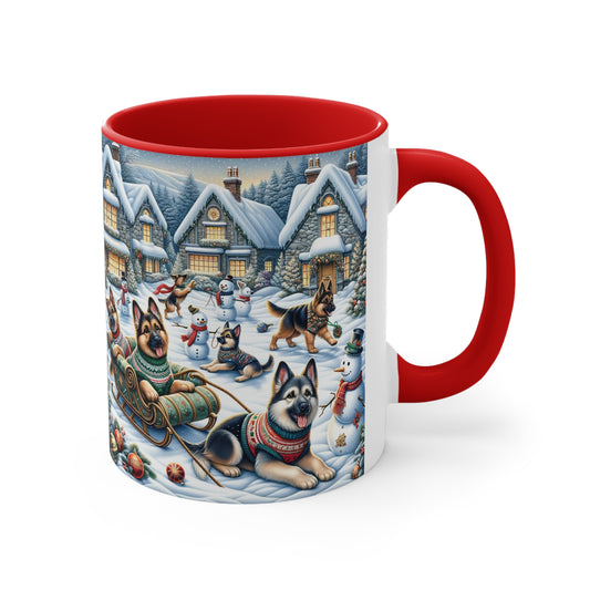 German Shepherd - Christmas Mug