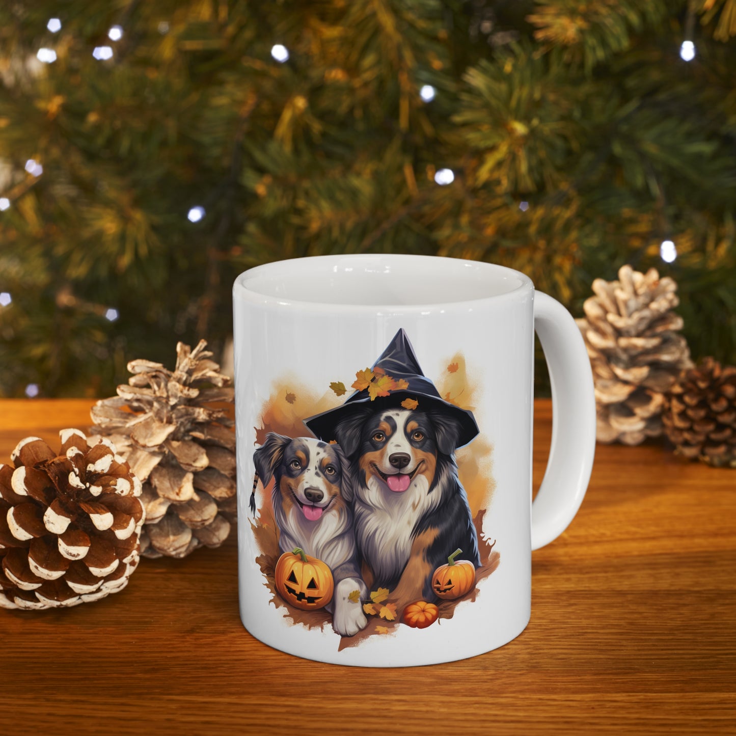 Australian Shepherd - Spooky Pooch Halloween Mug