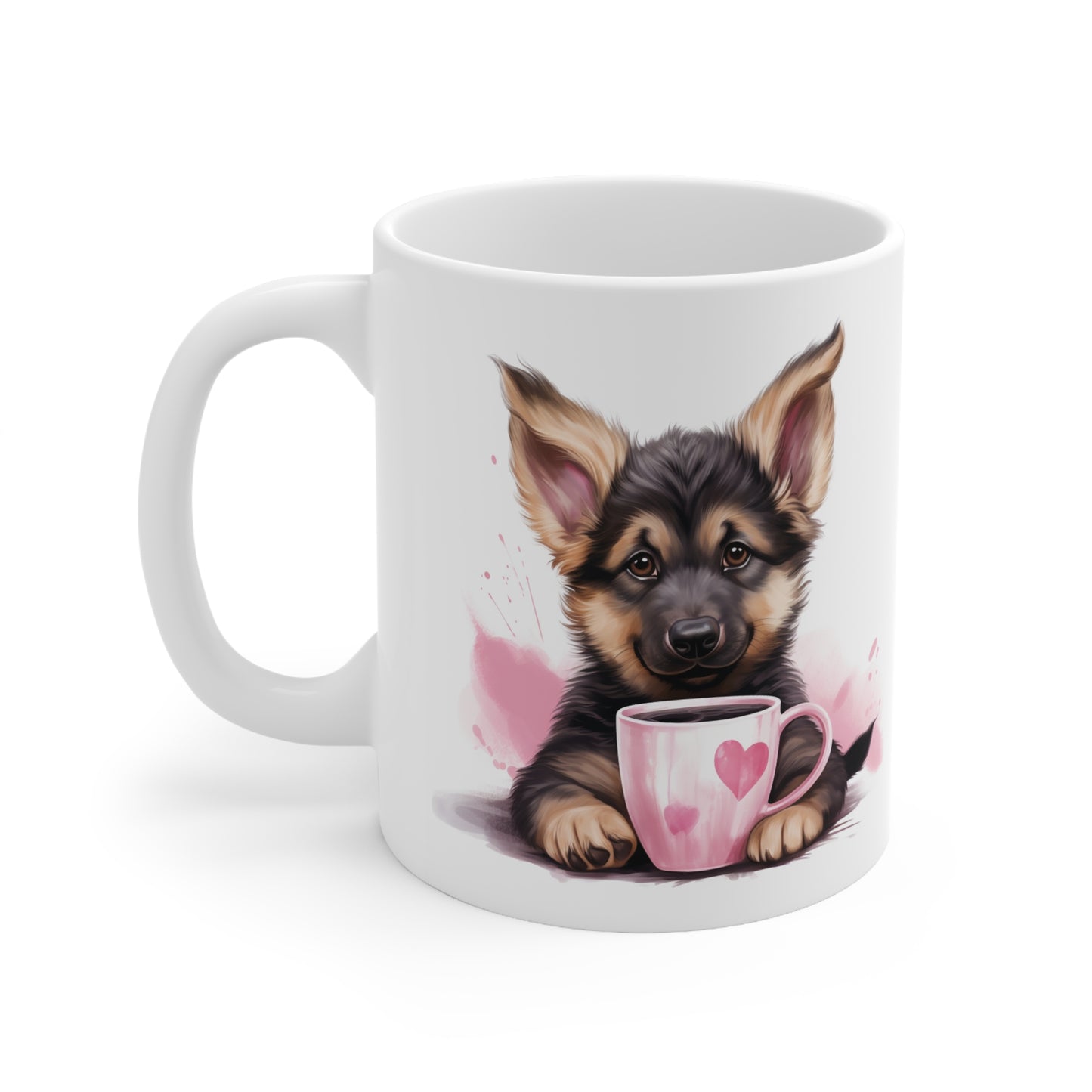 German Shepherd - Heart Mug