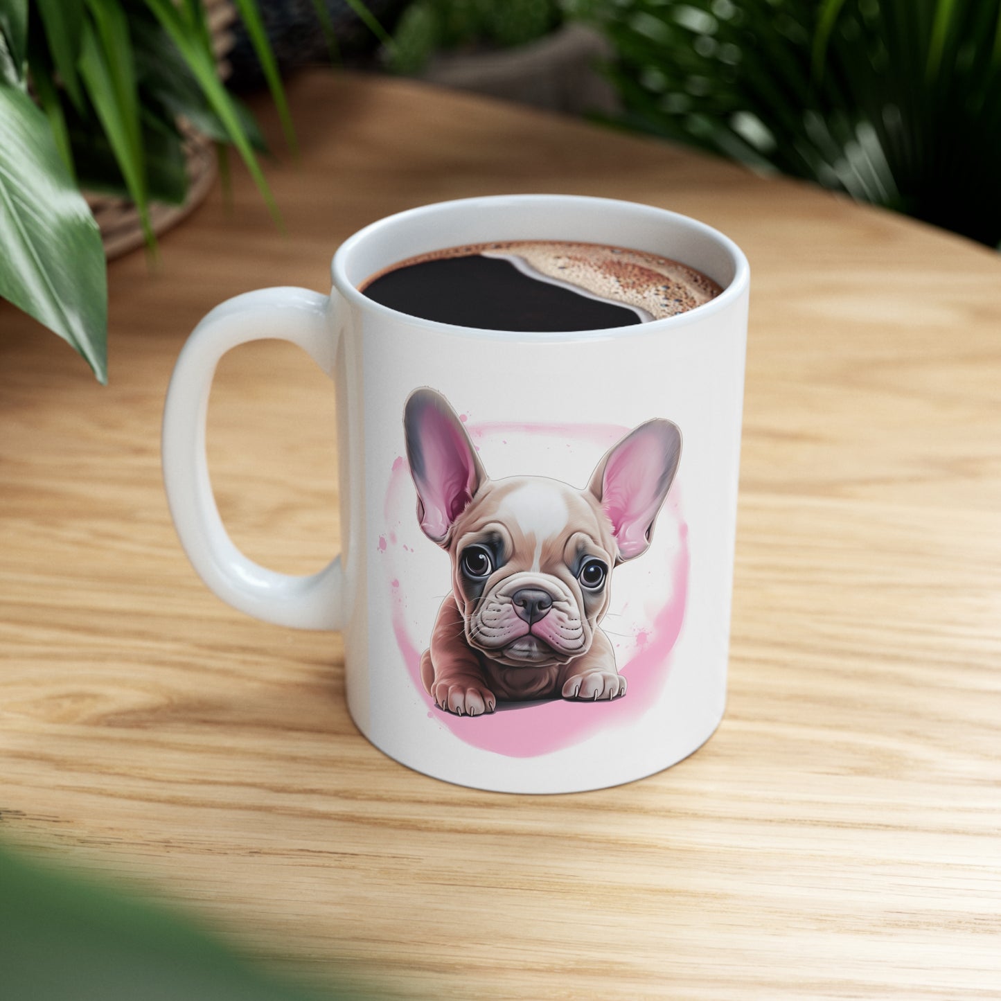 French Bulldog - Pink Accent