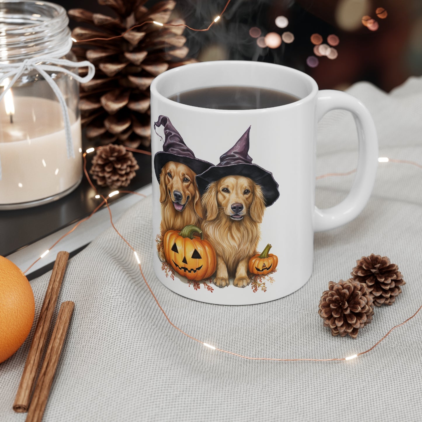 Golden Retriever - Spooky Pooch Halloween Mug