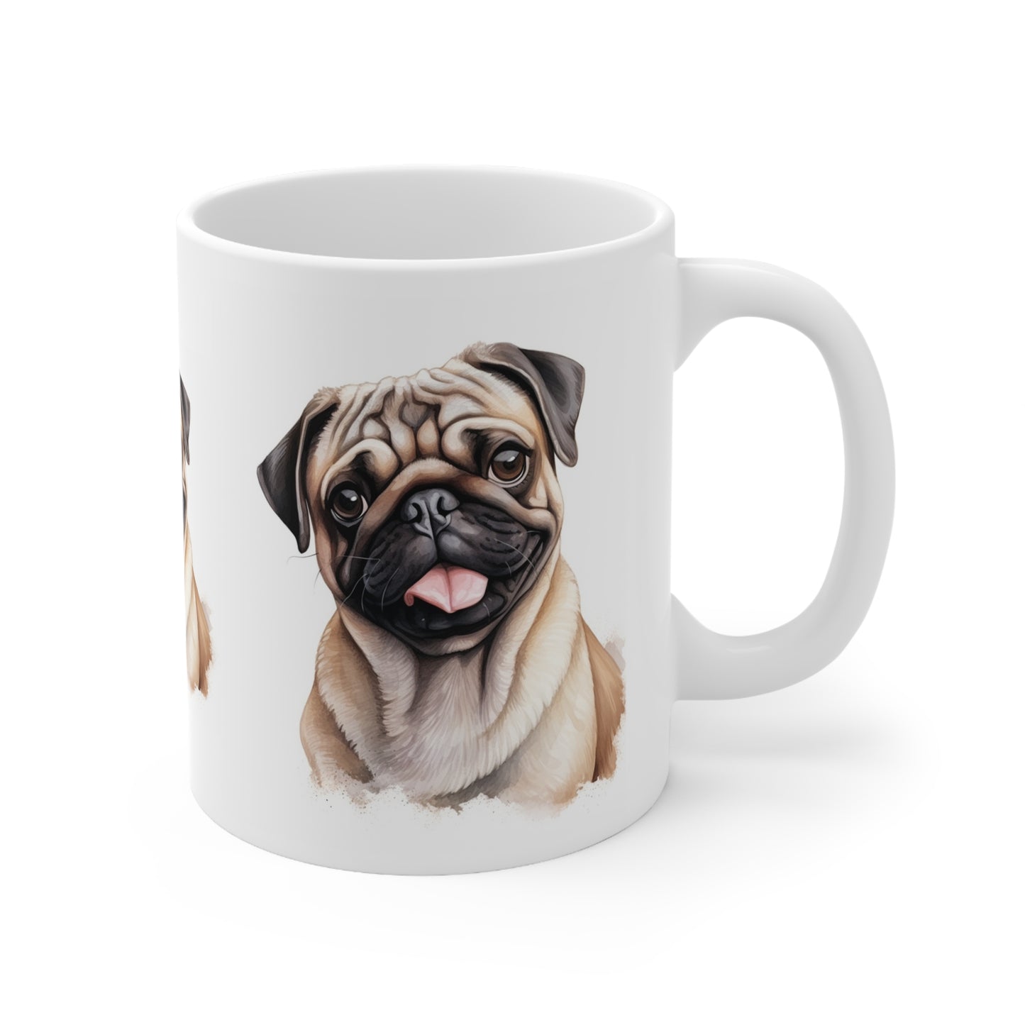 Pug ( Brown and Black)