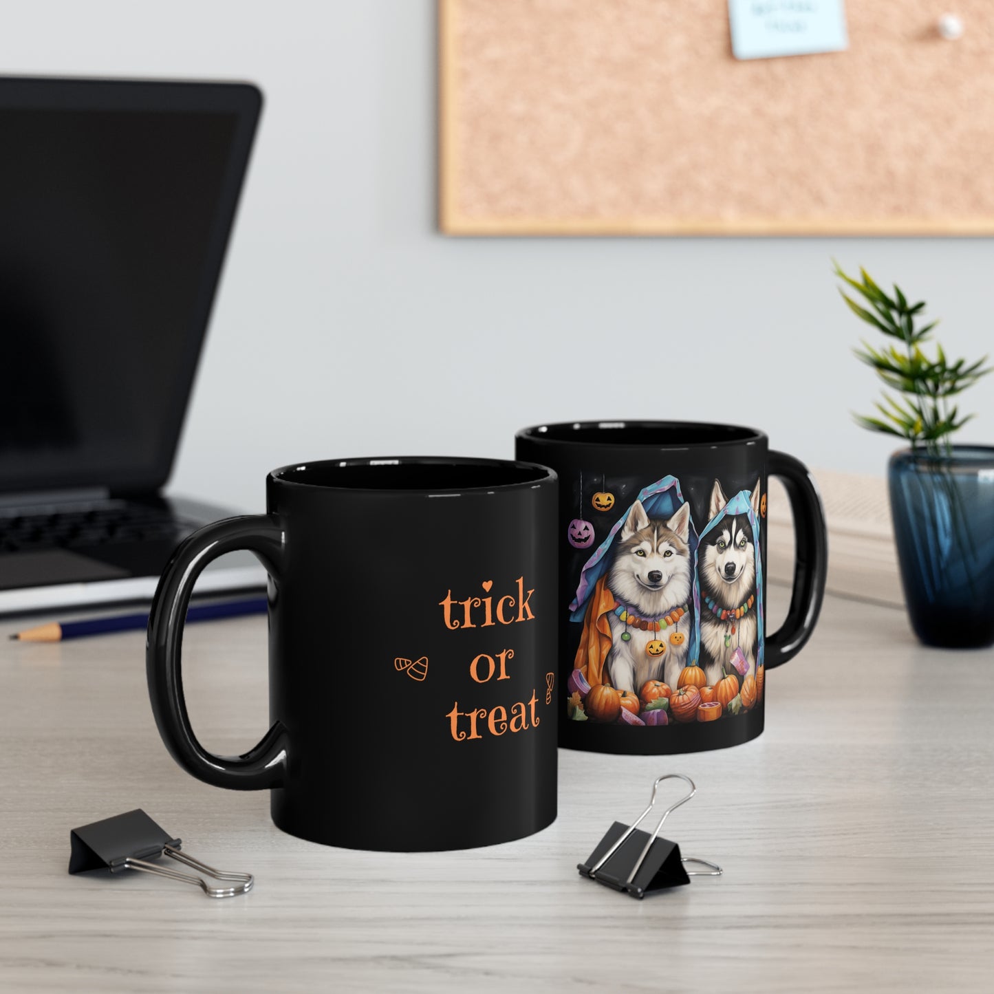 Siberian Husky - Spooky Pooch Halloween Mug