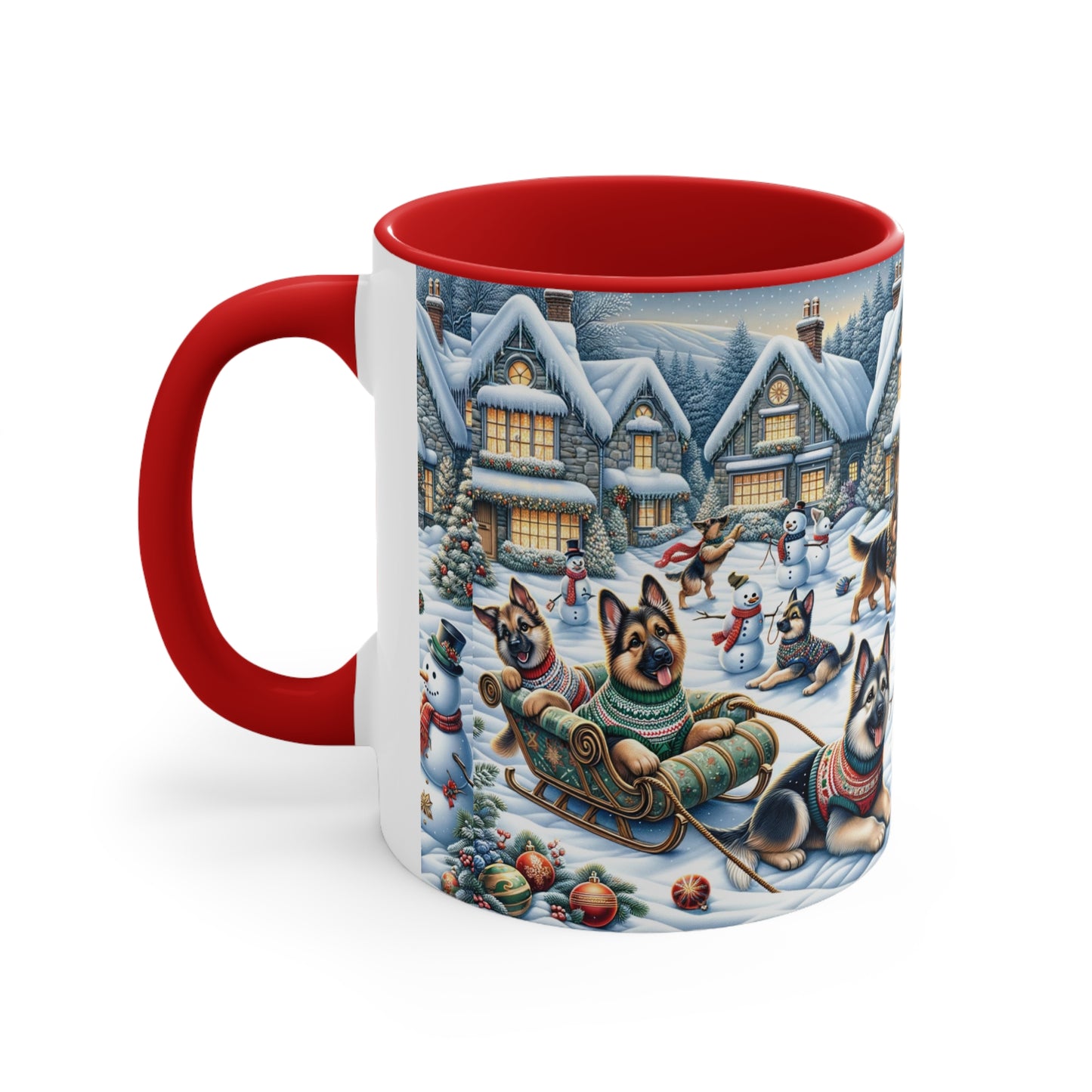 German Shepherd - Christmas Mug