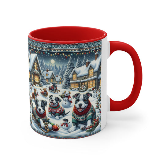 American Bulldog - Christmas Mug