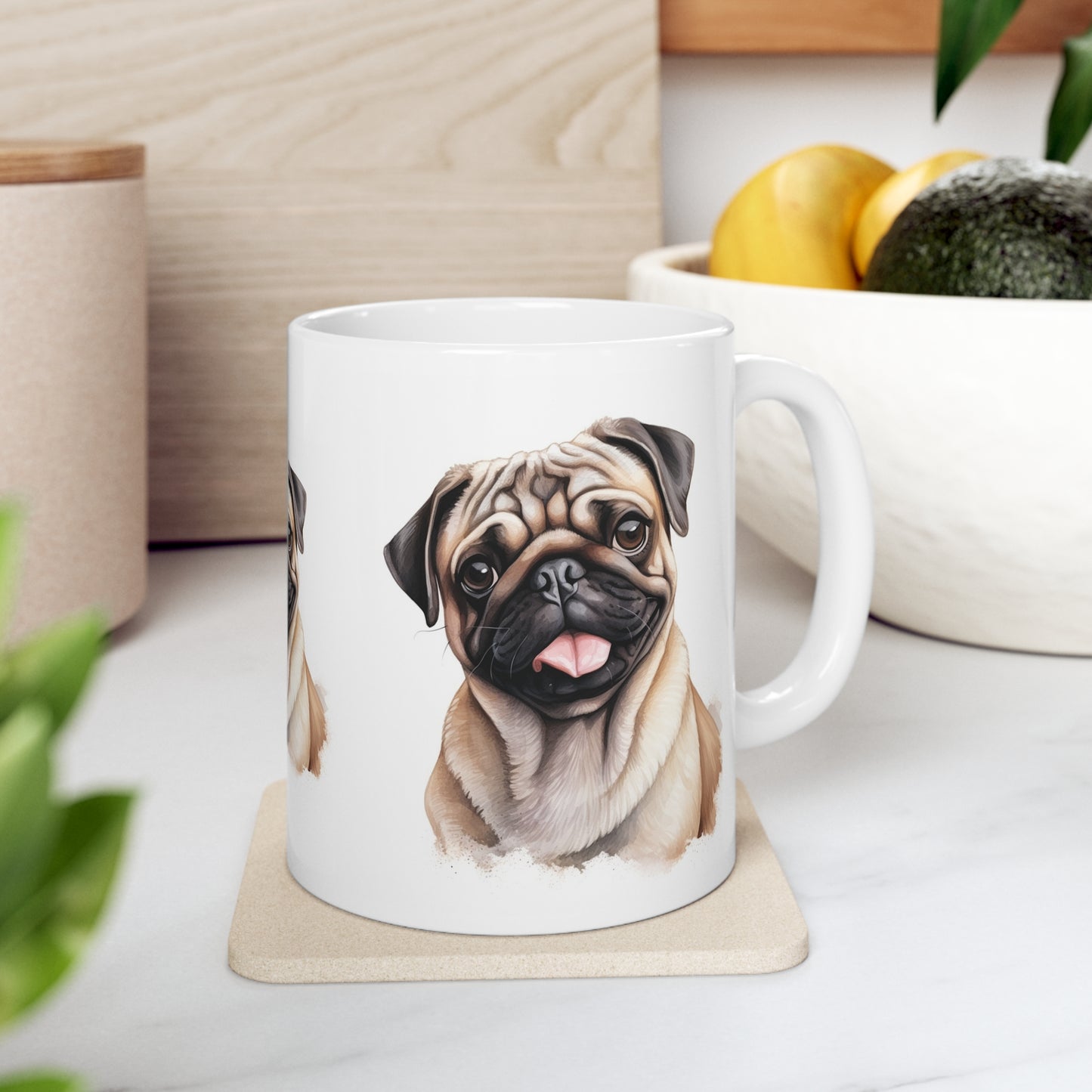 Pug ( Brown and Black)