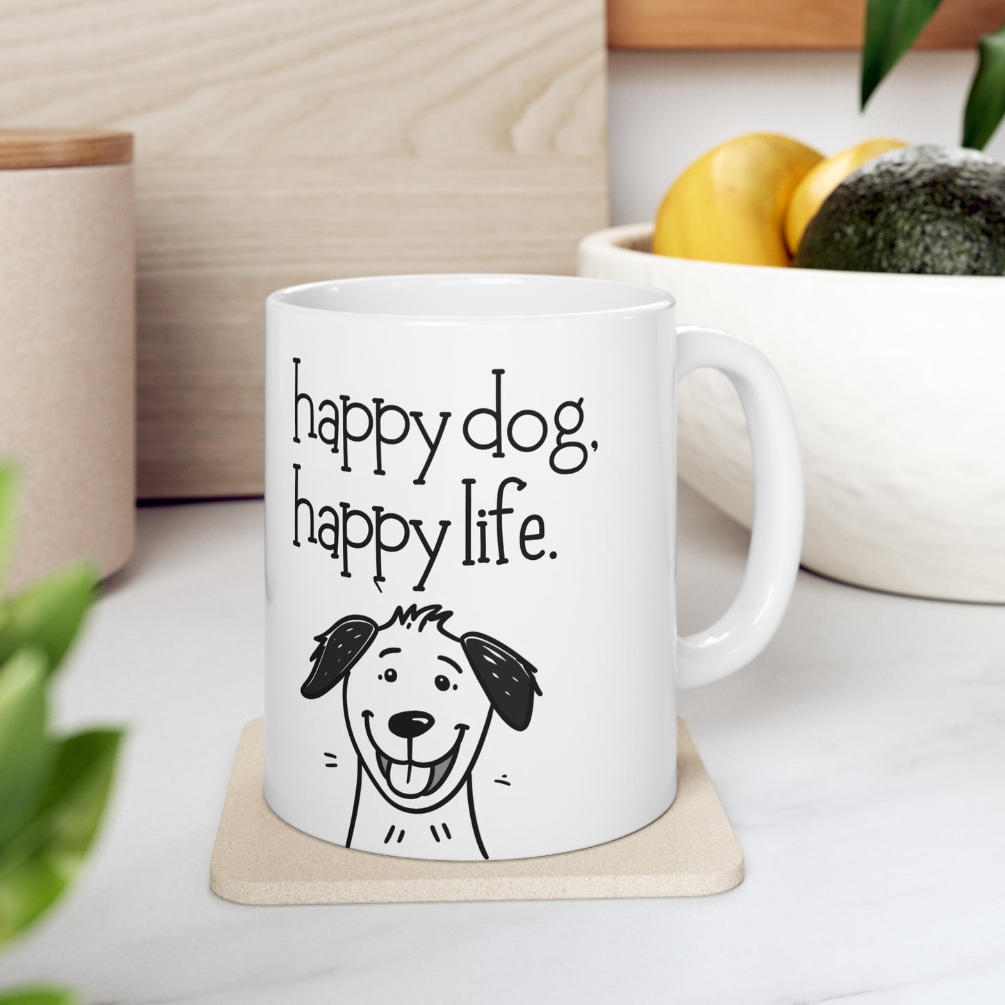 Pups and Mugs - Happy dog, Happy life.