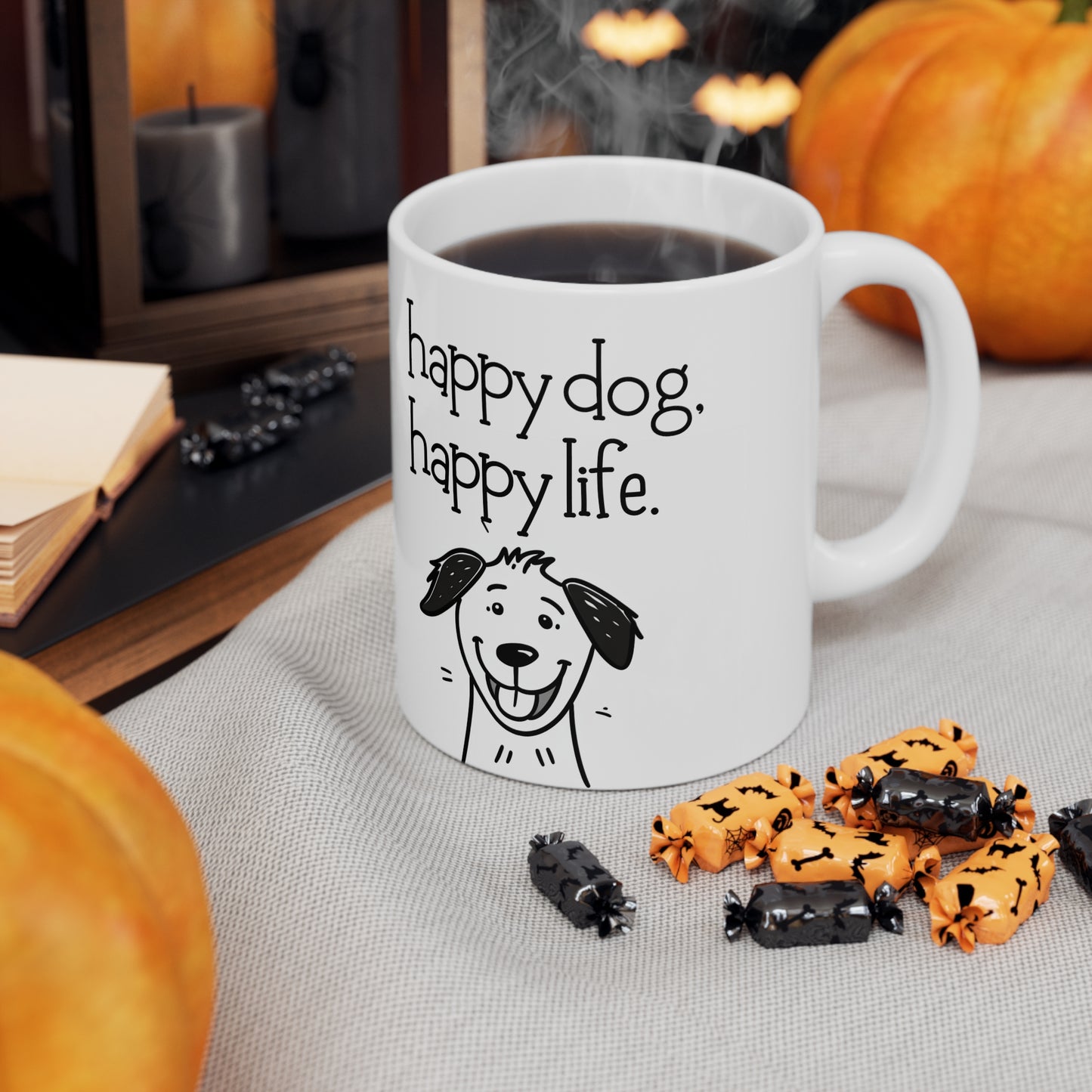 Pups and Mugs - Happy dog, Happy life.