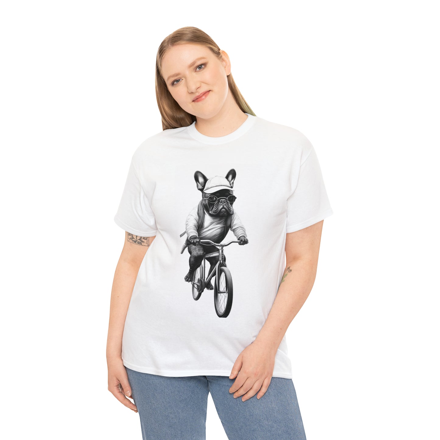 French Bulldog Classic Bike T-Shirt