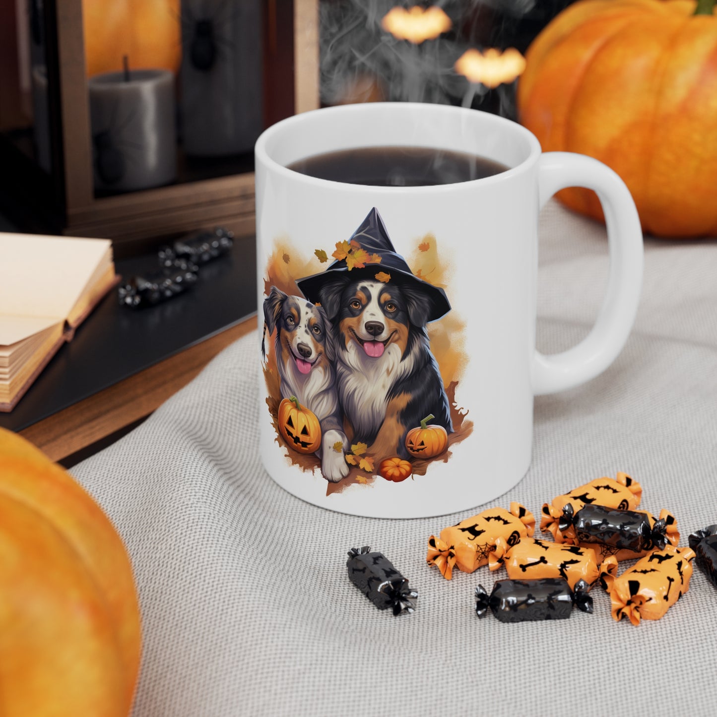 Australian Shepherd - Spooky Pooch Halloween Mug