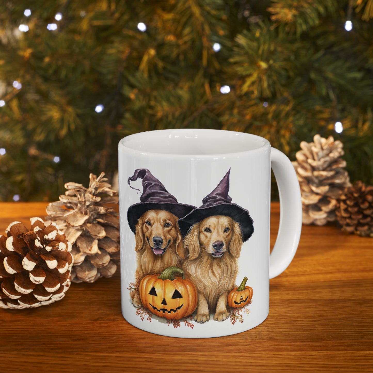 Golden Retriever - Spooky Pooch Halloween Mug