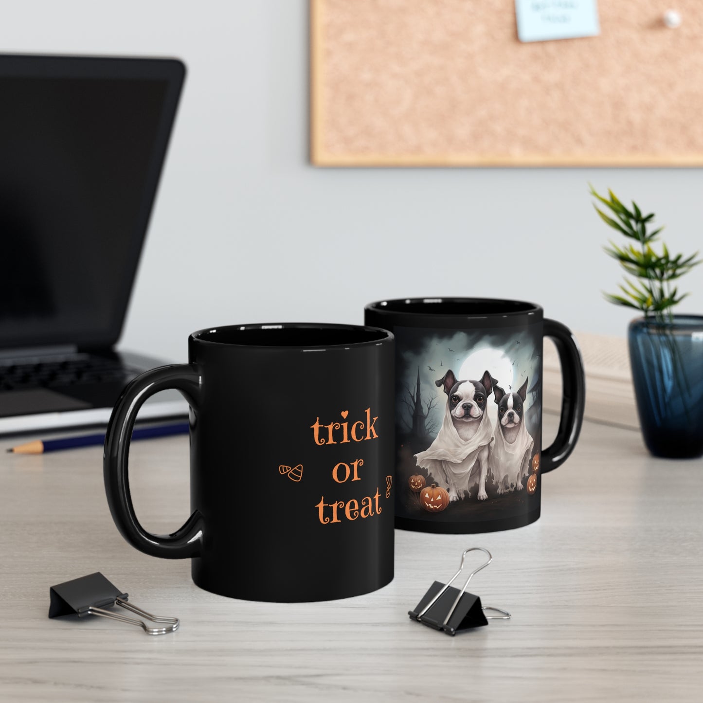 Boston Terrier - Spooky Pooch Halloween Mug